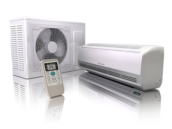 Mini-split HVAC system with remote control